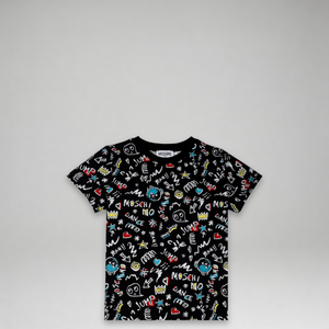 Moschino Kids Doodle Art T-Shirt