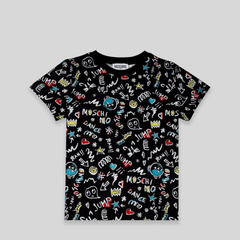 Moschino Kids Doodle Art T-Shirt