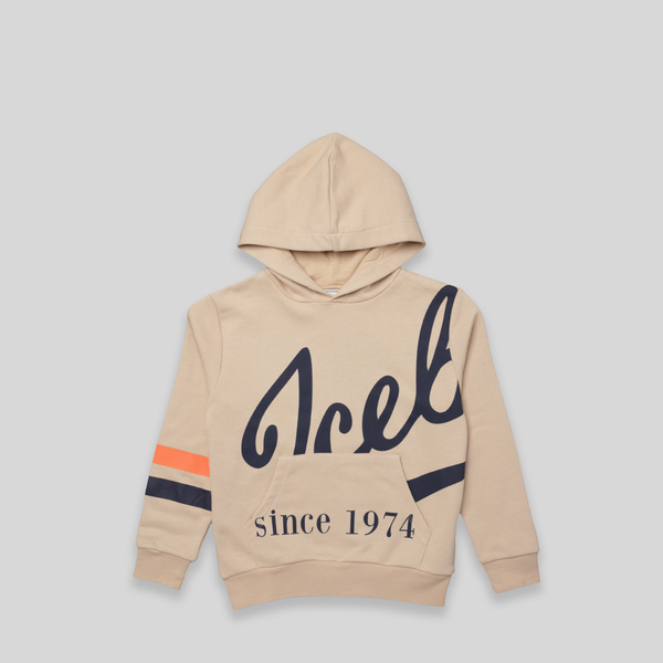 Iceberg Kids Script Logo Hoodie Sweatshirt