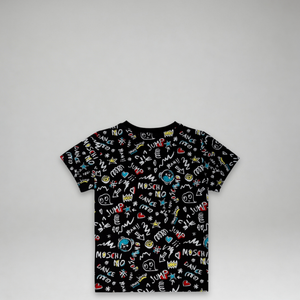 Moschino Kids Doodle Art T-Shirt