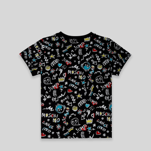 Moschino Kids Doodle Art T-Shirt