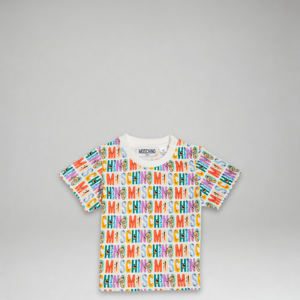 Moschino Kids Toddler's Color Monogram Logo T-Shirt