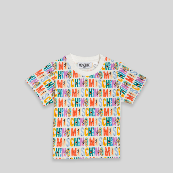 Moschino Kids Toddler's Color Monogram Logo T-Shirt