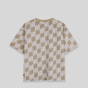 Hugo by Hugo Boss Kids' All-Over Monogram T-Shirt