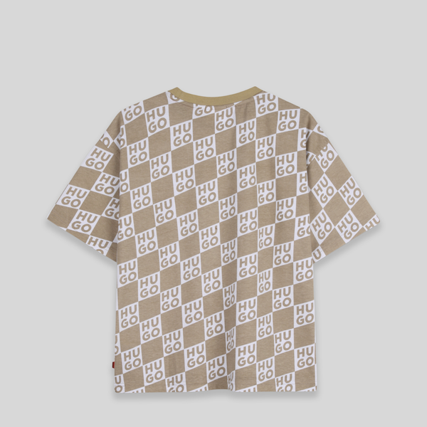 Hugo by Hugo Boss Kids' All-Over Monogram T-Shirt
