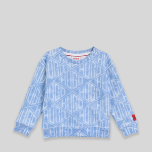 HUGO by Hugo Boss Kids Toddler's Distressed Denim-Effect Sweatshirt
