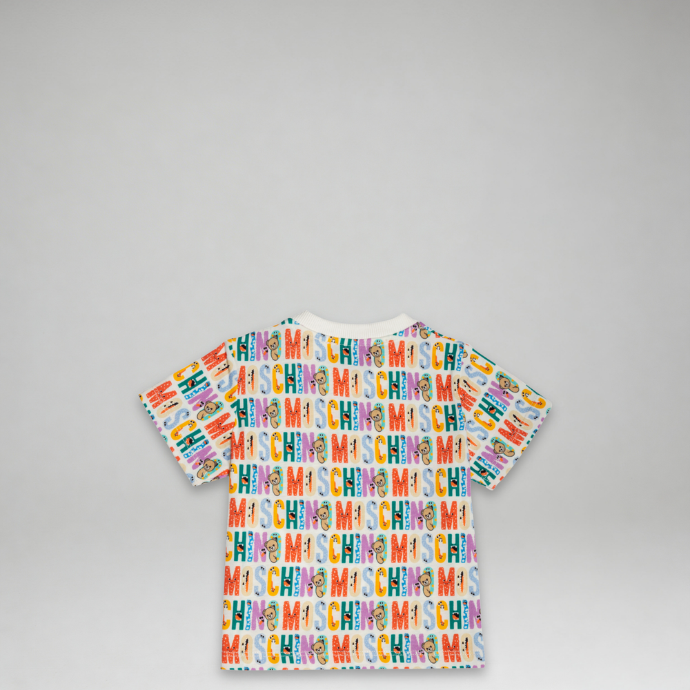 Moschino Kids Toddler's Color Monogram Logo T-Shirt