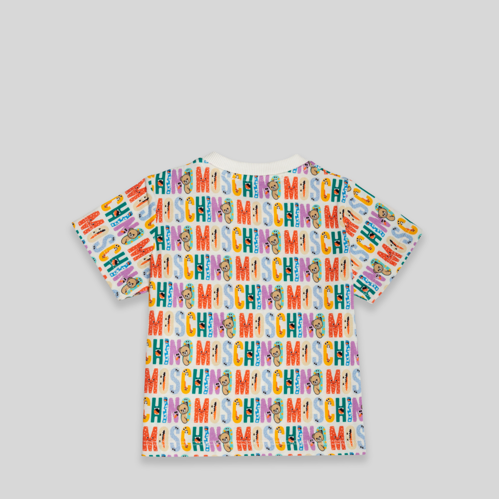 Moschino Kids Toddler's Color Monogram Logo T-Shirt