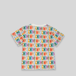 Moschino Kids Toddler's Color Monogram Logo T-Shirt