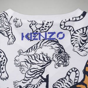 Kenzo Kids All Over Tiger Print T-Shirt