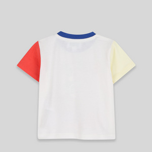 KENZO Kids 'Panda Ice Cream' Colorblock T-Shirt