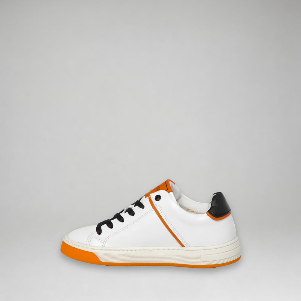 Balmain Kids Contrast Sole Logo Sneakers