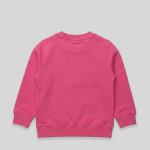 Moschino Kids Square Text Logo Crewneck Sweatshirt