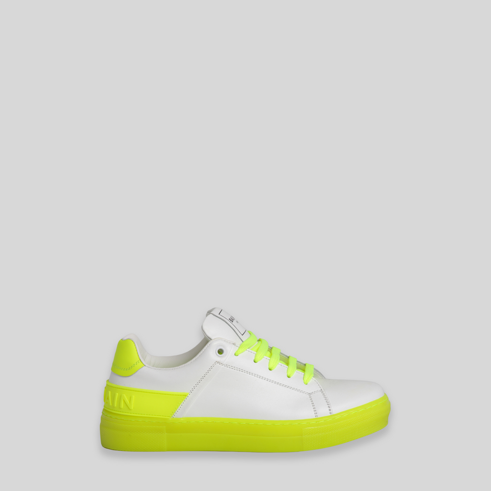 Balmain Kids Neon Sole Sneakers