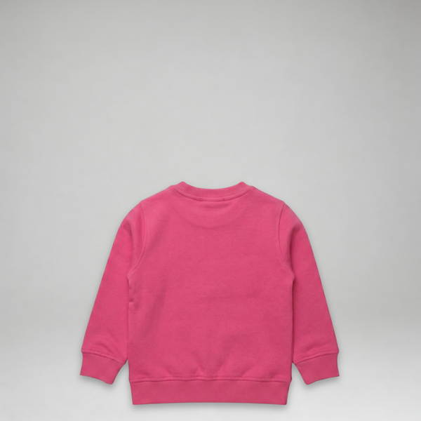 Moschino Kids Square Text Logo Crewneck Sweatshirt