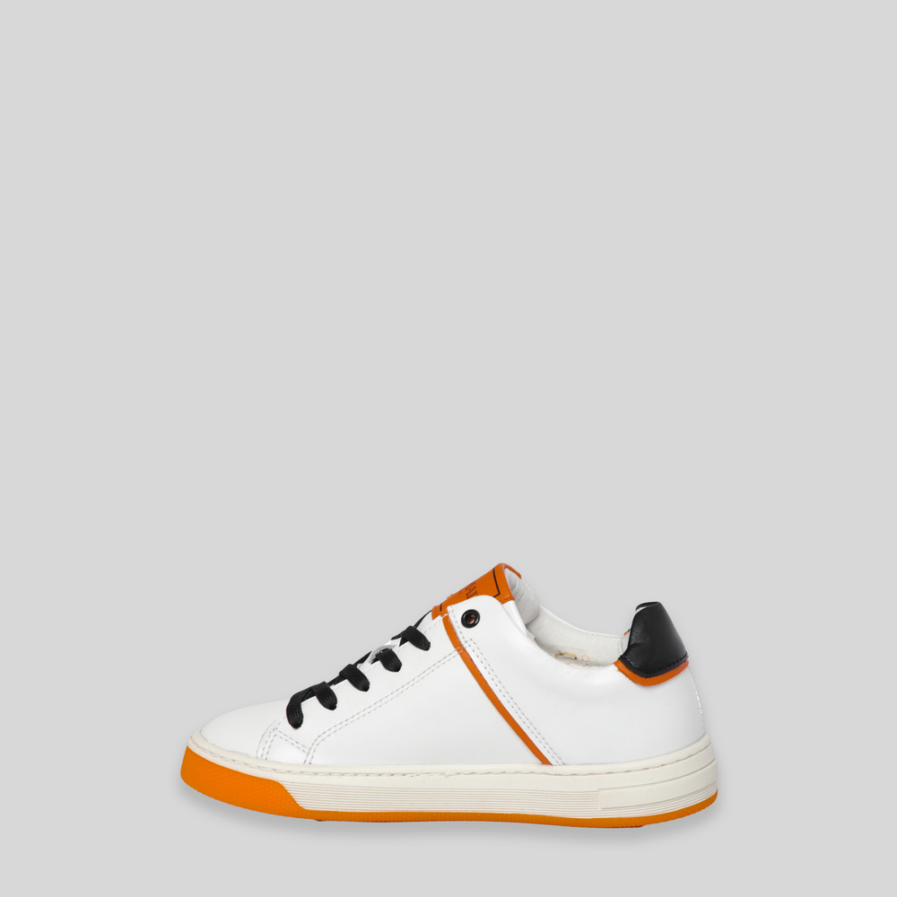 Balmain Kids Contrast Sole Logo Sneakers