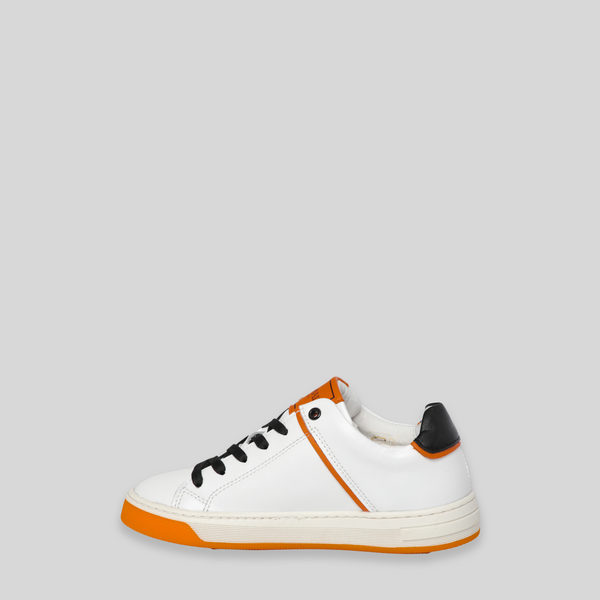Balmain Kids Contrast Sole Logo Sneakers