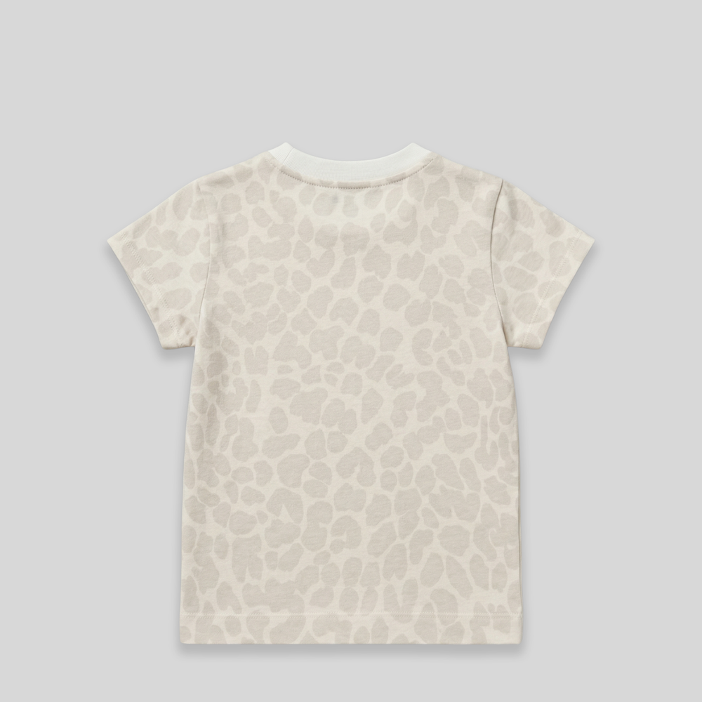 Balmain Kids Girl's Leopard Print T-Shirt