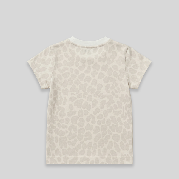 Balmain Kids Girl's Leopard Print T-Shirt