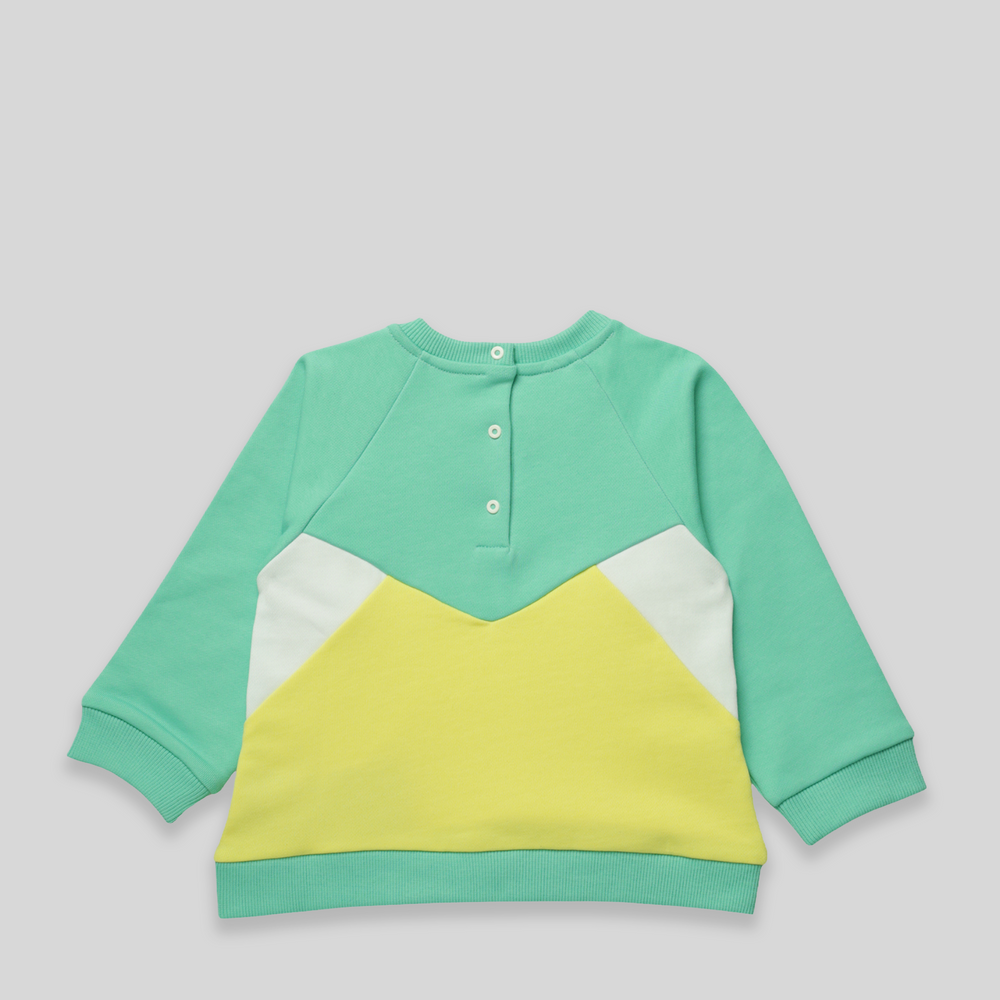 Balmain Kids Toddler's Color Block Sweatshirt