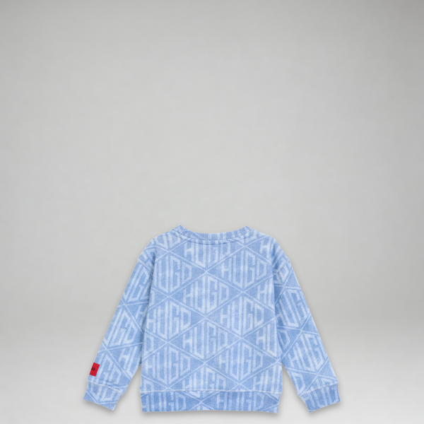 HUGO by Hugo Boss Kids Toddler's Distressed Denim-Effect Sweatshirt