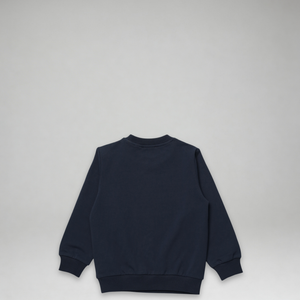 Moschino Kid's Classic Text Logo Crewneck Sweatshirt