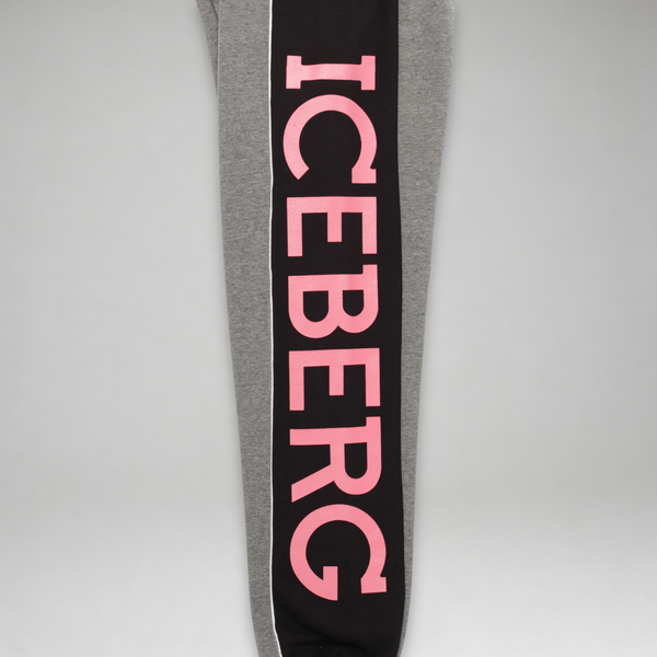 Iceberg Kids Color Block Side Logo Sweatpants