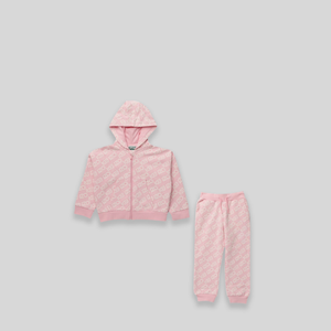 Kenzo Kids Toddler's All Over Print Logo Sweatsuit