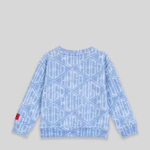 HUGO by Hugo Boss Kids Toddler's Distressed Denim-Effect Sweatshirt