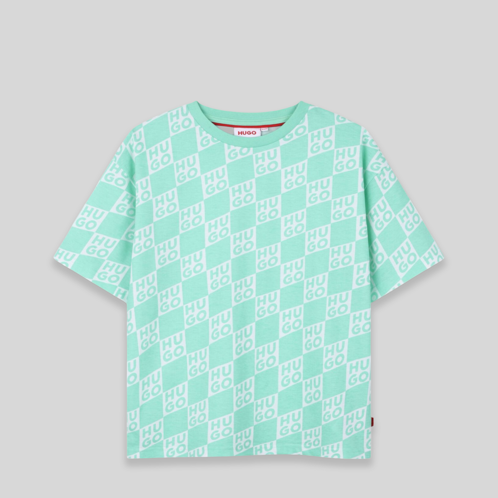 Hugo by Hugo Boss Kids' All-Over Monogram T-Shirt
