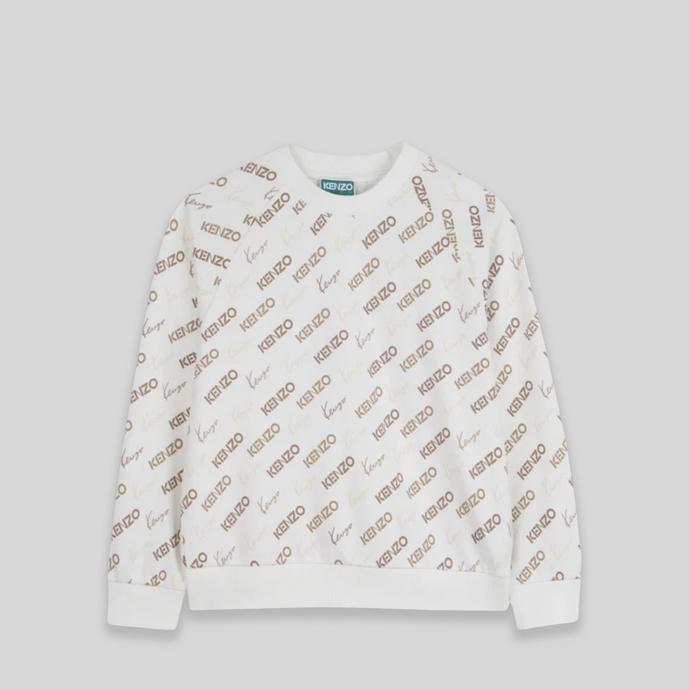 Kenzo Kids Monogram Multi-Logo Sweatshirt