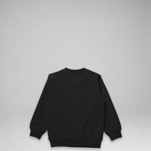 Moschino Kid's Classic Text Logo Crewneck Sweatshirt