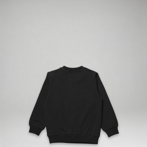 Moschino Kid's Classic Text Logo Crewneck Sweatshirt