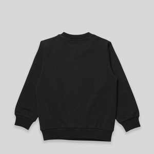 Moschino Kid's Classic Text Logo Crewneck Sweatshirt