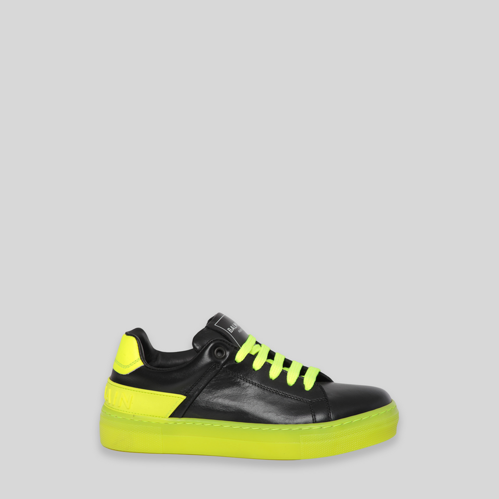Balmain Kids Neon Sole Sneakers