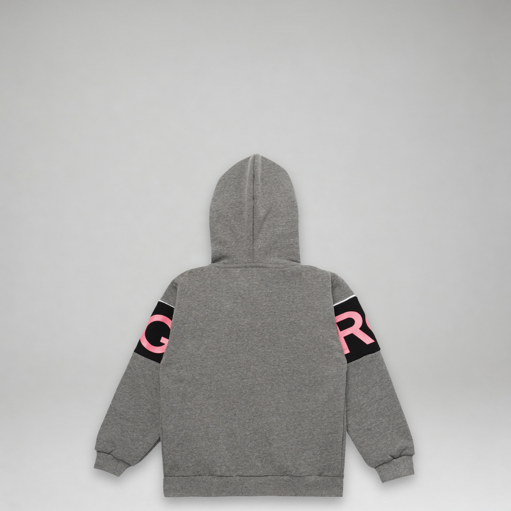 Iceberg Kids Panel Logo Zip-Up Hoodie Sweatshirt