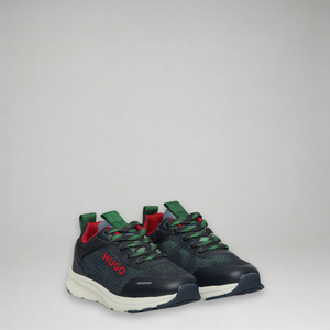Hugo by Hugo Boss Kids Color Print Logo Sneakers