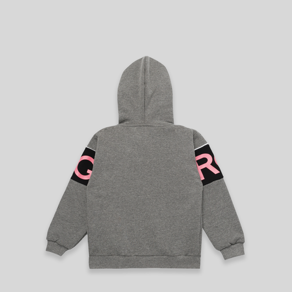 Iceberg Kids Panel Logo Zip-Up Hoodie Sweatshirt