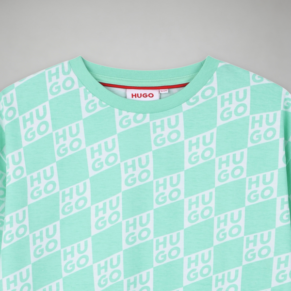 Hugo by Hugo Boss Kids' All-Over Monogram T-Shirt
