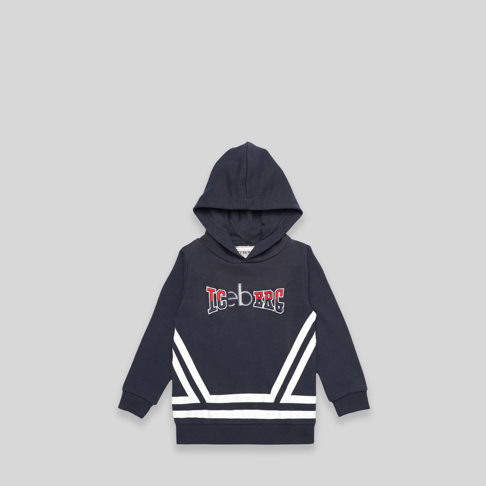 Iceberg Kids Toddler's Embroidered Logo Hoodie Sweatshirt