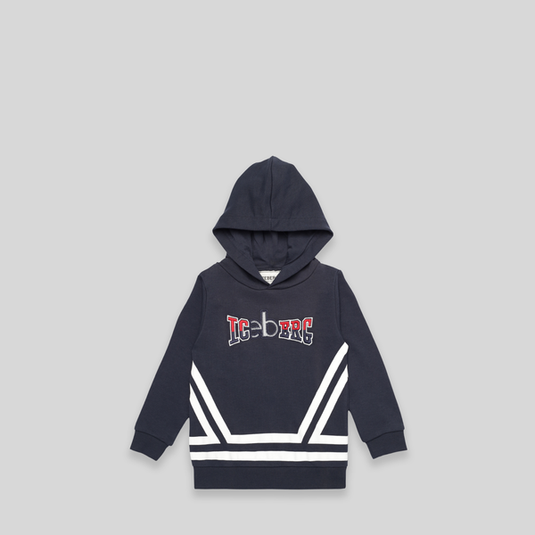 Iceberg Kids Toddler's Embroidered Logo Hoodie Sweatshirt