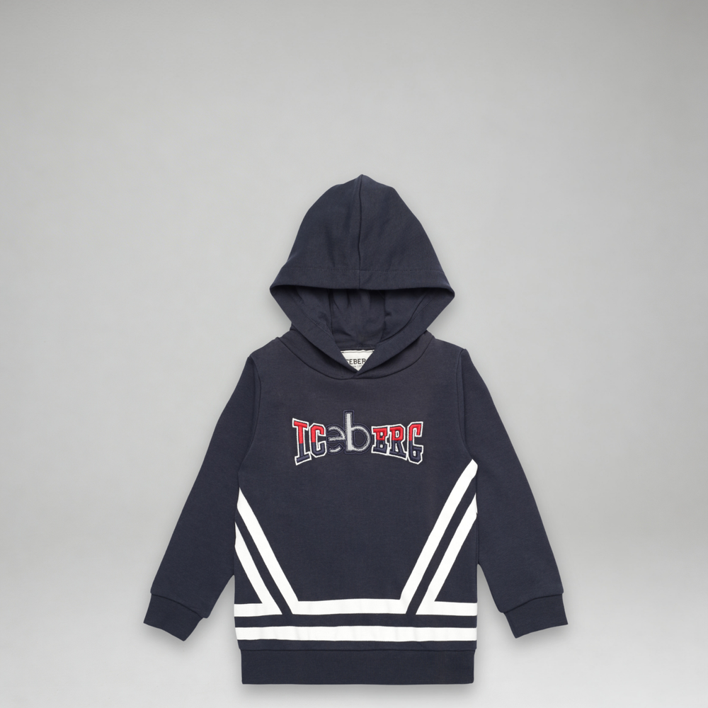Iceberg Kids Toddler's Embroidered Logo Hoodie Sweatshirt
