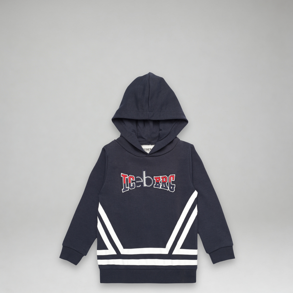 Iceberg Kids Toddler's Embroidered Logo Hoodie Sweatshirt