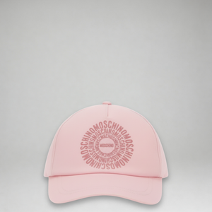 Moschino Kids Circular Logo Hat
