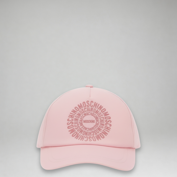 Moschino Kids Circular Logo Hat