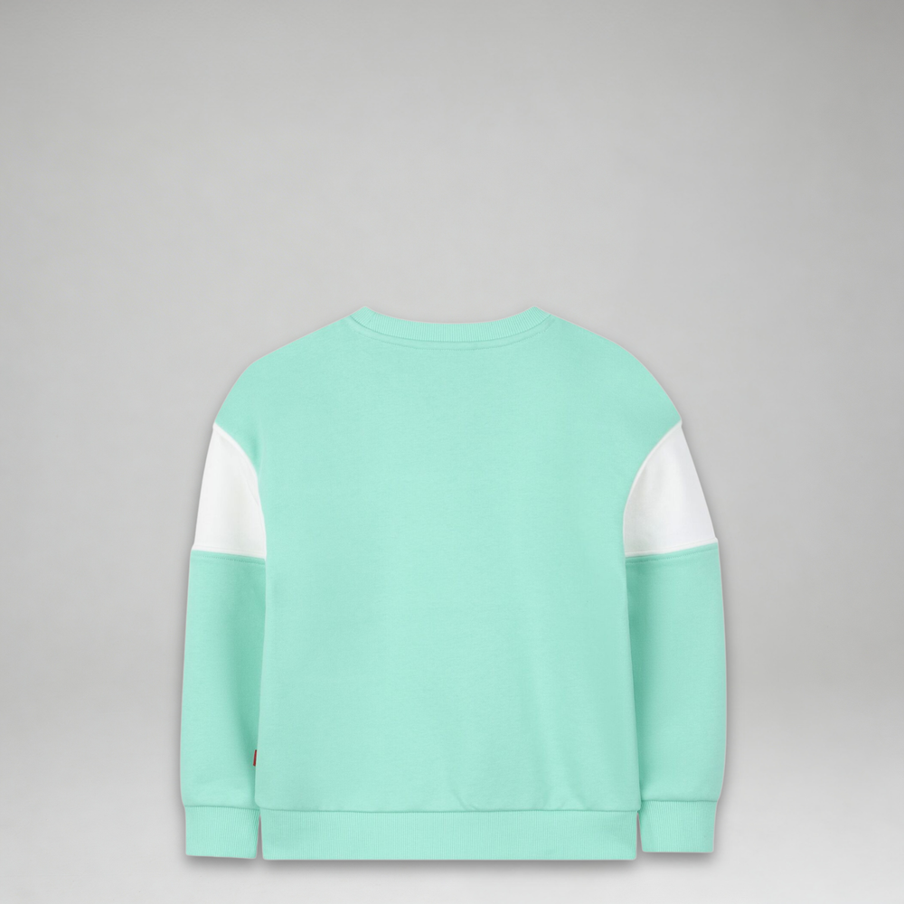 Hugo Kids 'Athletics Club' Color-Block Sweatshirt