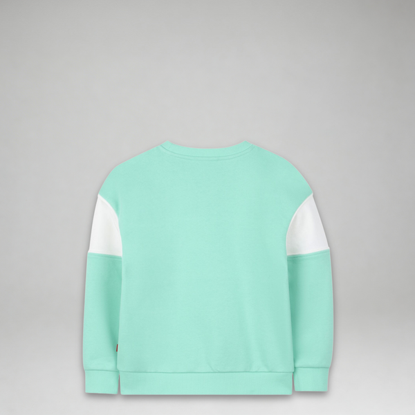 Hugo Kids 'Athletics Club' Color-Block Sweatshirt