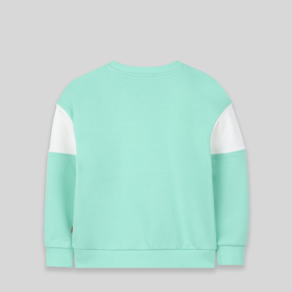 Hugo Kids 'Athletics Club' Color-Block Sweatshirt
