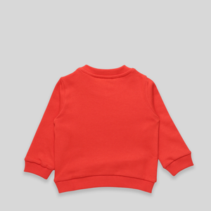 Moschino Kids Toddler's Square Text Logo Crewneck Sweatshirt