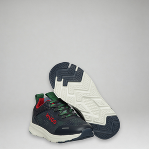 Hugo by Hugo Boss Kids Color Print Logo Sneakers